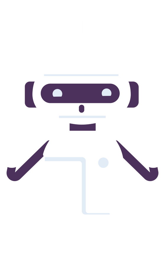 Robot Character Walking Standing Talking Funny Poses