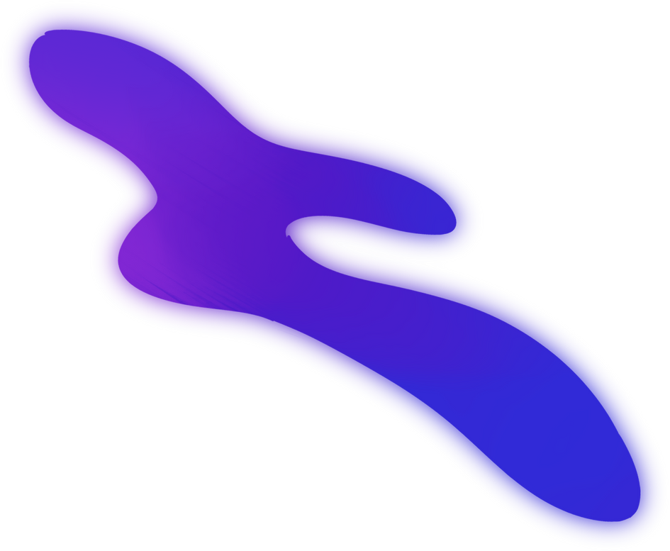 招聘写实蓝紫色飞船完整插画-色块