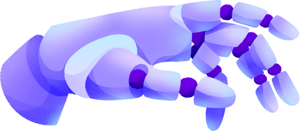 机器人编程完整插画-智能手